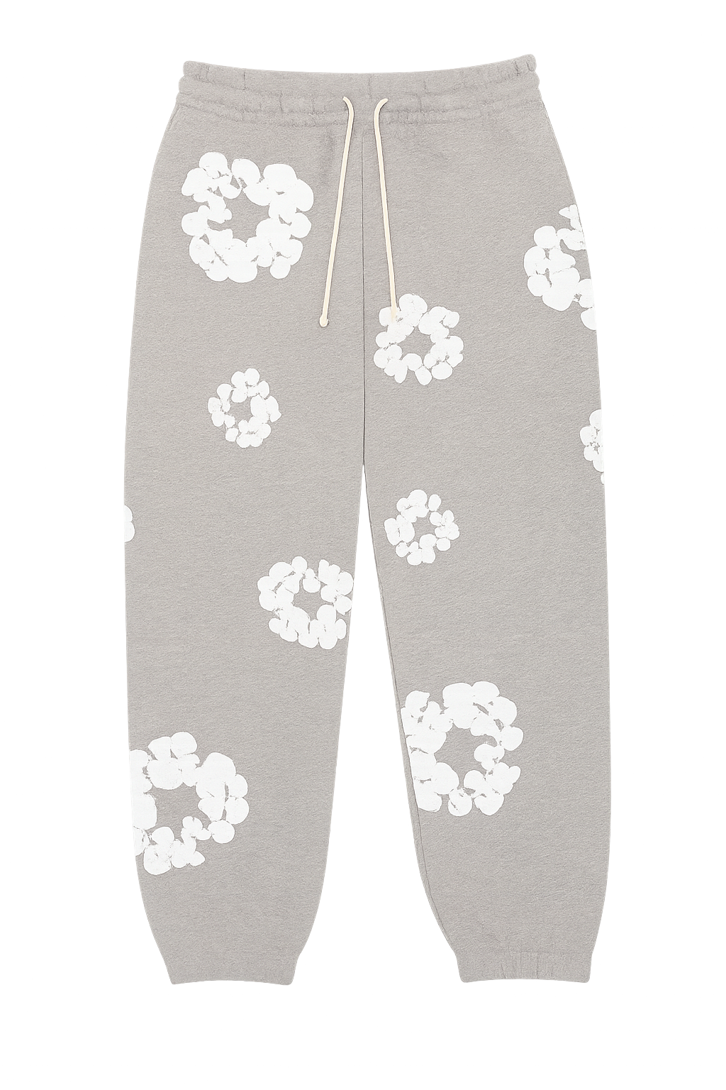 Denim Tears The Cotton Wreath Sweatpants Grey, White